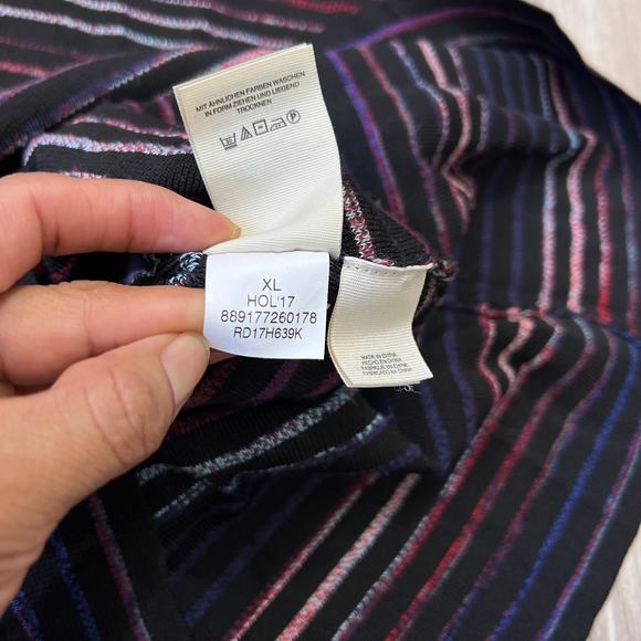 RACHEL Rachel Roy Women's Sleeveless Cutout Stripe Midi Dress Size XL - Picture 12 of 12